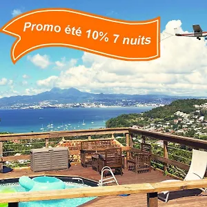 Piscine Et Vue - F2 Cosy - Anse A L'ane, 3-ilets - 5 Min Appartement
